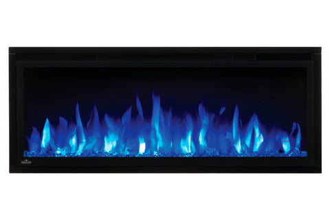 Image of Napoleon Entice 34 inch Wall Mount Recessed Linear Electric Fireplace | Built in Electric Insert | NEFL34CFH | Electric Fireplaces Depot