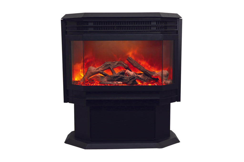 Sierra Flame Freestanding Electric Fireplace - Heater - Logs Set - Electric Fireplaces Depot