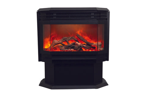 Image of Sierra Flame Freestanding Electric Fireplace - Heater - Logs Set - Electric Fireplaces Depot