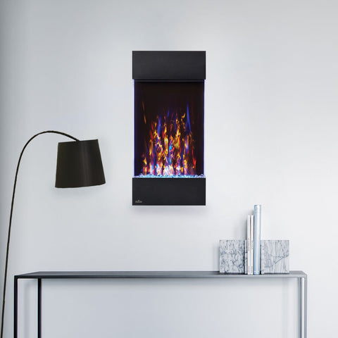 Napoleon Allure Vertical 32 Inch Wall Mount Electric Fireplace - NEFVC32H - Electric Fireplaces Depot