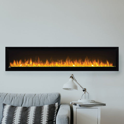 Image of Napoleon Alluravision 60-Inch Wall Mount Electric Fireplace - Slim - Linear - NEFL60CHS - NEFL60CHS-OB