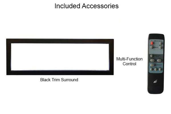 Amantii Symmetry 60'' Built In Fully Recessed Flush Mount Linear Indoor & Outdoor Electric Fireplace | Extra Tall Deep | SYM-60-XT | Electric Fireplaces Depot