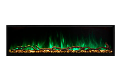 Modern Flames Landscape Pro Slim 44-inch Built In Wall Mount Linear Electric Fireplace | LPS-4414 | Electric Fireplaces Depot