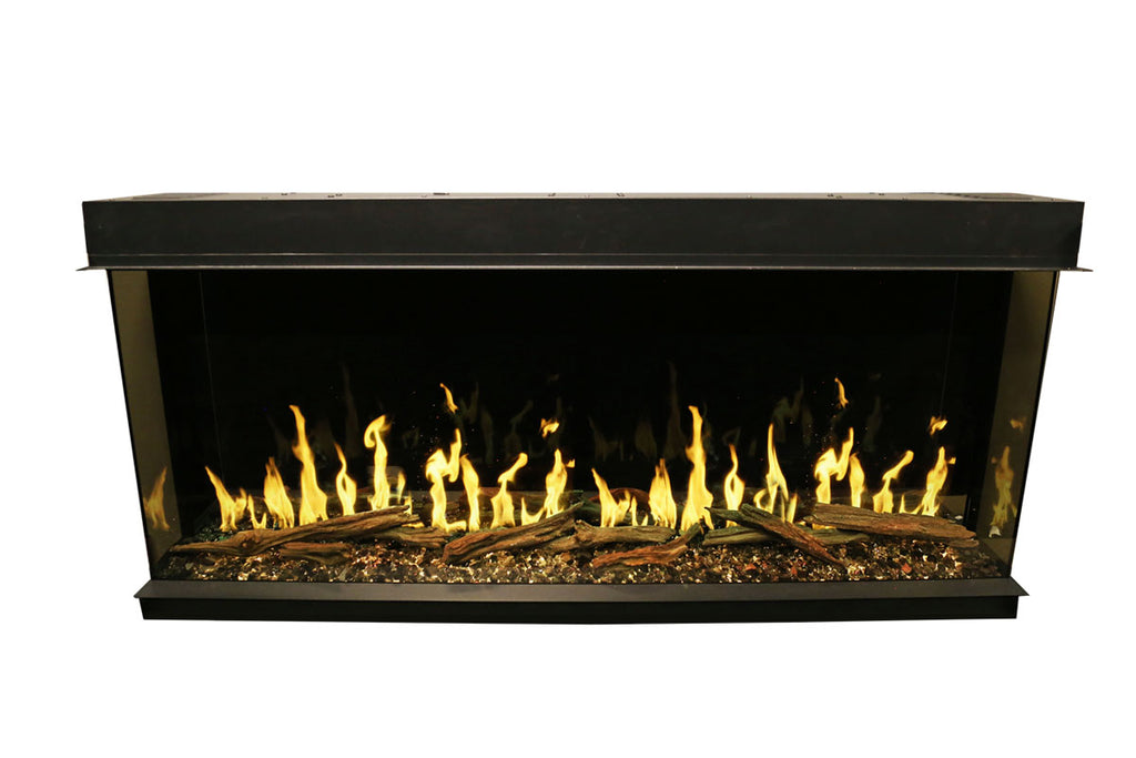 Modern Flames Orion Multi-Sided 60-inch Heliovision Virtual Smart Built In Electric Fireplace - OR60-MULTI