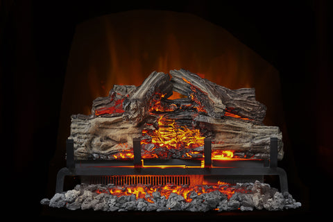 Image of Napoleon Woodland 24 Inch Electric Fireplace Logs Insert - Heater - Log Set - NEFI24H - Electric Fireplaces Depot