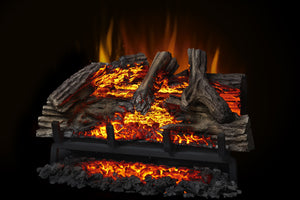 Napoleon Woodland 27 Inch Electric Fireplace Log Insert - Heater - Log Set - NEFI27H - Electric Fireplaces Depot