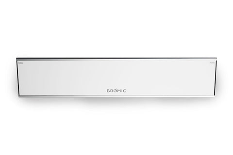 Image of Bromic Platinum Smart-Heat 4500 Watt Infrared Electric Patio Heater White | Platinum 53 in Electric Radiant Heater | BH3622001