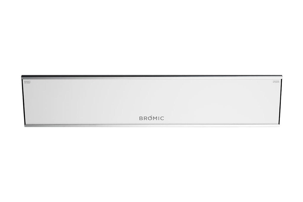 Bromic Platinum Marine Smart-Heat 3400 Watt 208V Infrared Patio Heater White | 50 in Electric Radiant Heater | BH0320026
