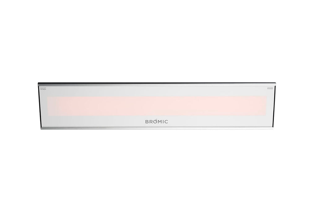 Bromic Platinum Smart-Heat 3400 Watt Infrared Patio Heater White | Platinum 50 in Electric Radiant Heater | BH0320008
