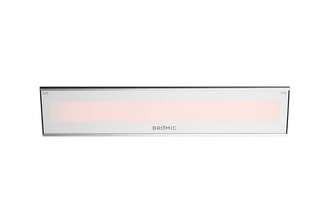 Image of Bromic Platinum Smart-Heat 3400 Watt Infrared Patio Heater White | Platinum 50 in Electric Radiant Heater | BH0320008