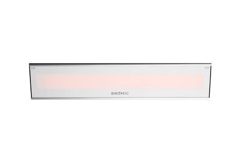 Bromic Platinum Smart-Heat 2300 Watt 208V Infrared Electric Patio Heater White | Platinum 33 in Radiant Heater | BH0320020
