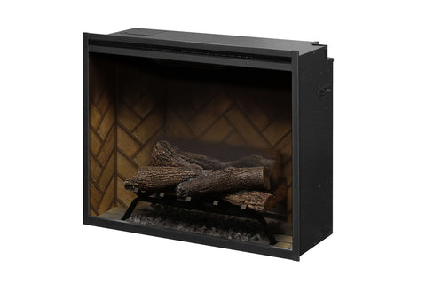 Image of Dimplex Revillusion 30 inch Built In Electric Fireplace - Firebox - Heater - RBF30 - Electric Fireplaces Depot