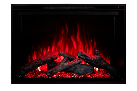 Image of Modern Flames Redstone 42 inch Built In Electric Fireplace Insert | Electric Firebox Heater | RS-4229 | Electric Fireplaces Depot