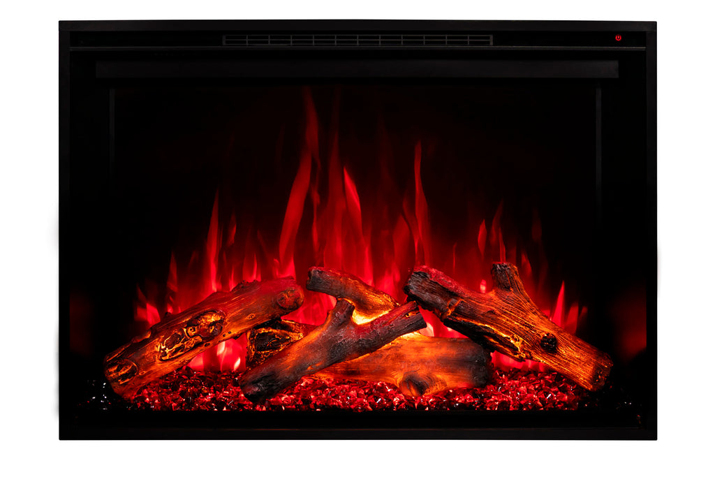 Modern Flames Redstone 30 inch Built In Electric Fireplace Insert | Electric Firebox Heater | RS-3021 | Electric Fireplaces Depot