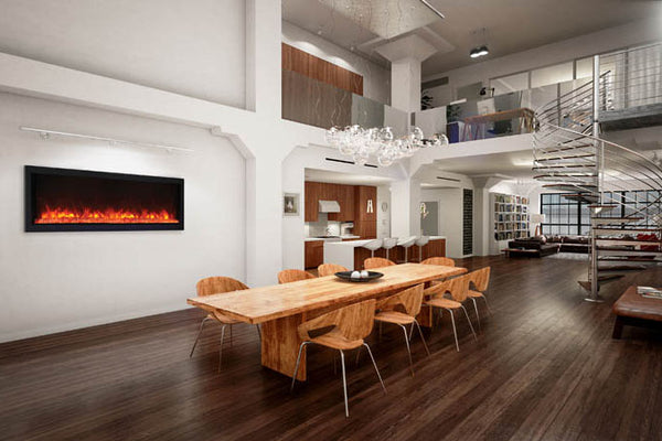 ブラック✨ブルーレイ✨CORE-I5✨大容量500G✨Wi-Fi✨テンキ✨ Sideline Elite Pro 60-inch Smart Electric Fireplace 80058