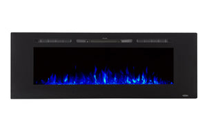 Touchstone Sideline 60” Wall-Mount / Recessed Electric Fireplace