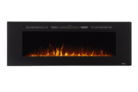Image of Touchstone Sideline 60 inch Built-in Electric Fireplace - Heater - 80011 - Electric Fireplaces Depot