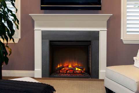 Image of Hearth & Home SimpliFire 30 inch Built-In Electric Firebox Insert | Electric Fireplace | SF-BI30-EB | Electric Fireplaces Depot