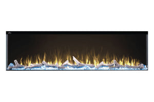 Napoleon Trivista Primis 60-inch 3-Sided / 2-Sided Built In Electric Fireplace