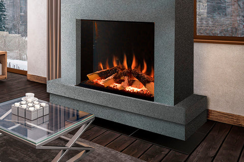 Electric Modern Evonicfires Halo Series Tyrell 32 inch Built-In Electric Fireplace | Firebox  Insert EV-FP-Halo-TYRELL | Electric Fireplaces Depot