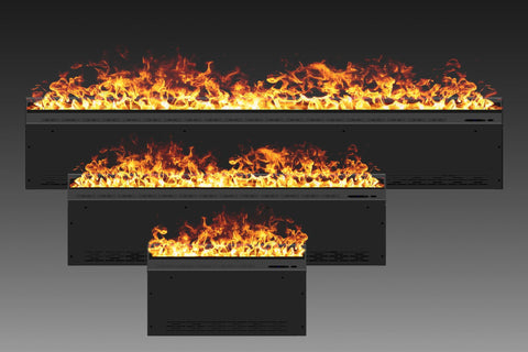 Image of Aquafire Water Vapor 40'' Built-In Electric Fireplace Insert | Water Mist Electric Fireplace | AWA-40-100 | Electric Fireplaces Depot