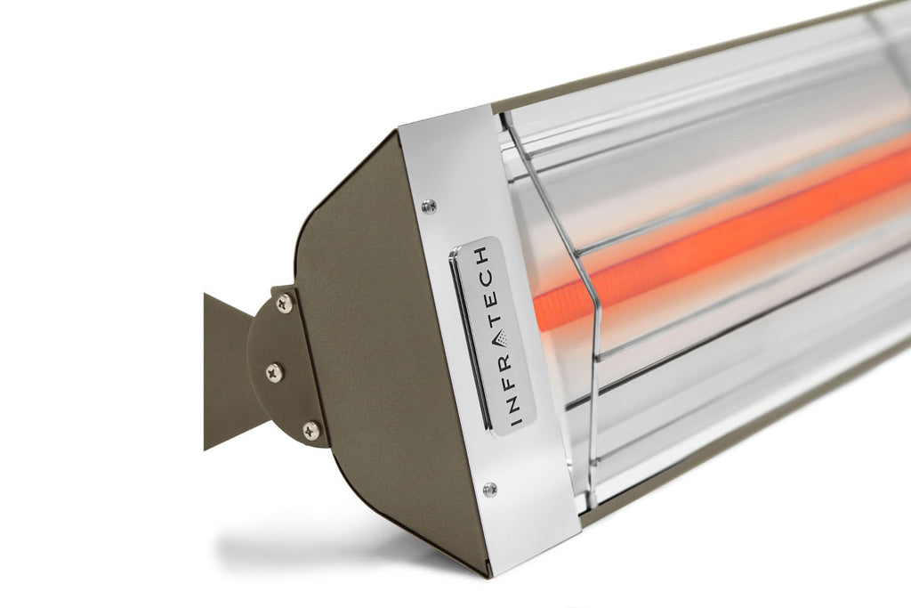  Infratech W Series Single Element 2500 Watt 277V Outdoor Infrared Electric Heater | Infratech 39 in Radiant Heater | W2527BR