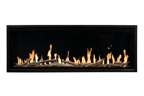 Modern Flames Orion Slim 52 Inch Heliovision Virtual Recessed Wall Mount Electric Fireplace - OR52-SLIM