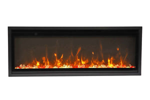 Amantii Symmetry 42'' Extra Slim Smart Wall Mount / Recessed Electric Fireplace